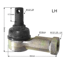 PROMX НАКОНЕЧНИК ТЯГА KIEROWNICZEGO ЛІВА YAMAHA YFM 250/350/400/450