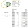 DZE РЕГУЛЯТОР НАПРУГИ YAMAHA YFS 200 BLASTER 88-03, YFZ 350 BANSHEE 87-03, TT 350\/600 (OEM-82F-81910-A0) MONOFAZA - зображення 2