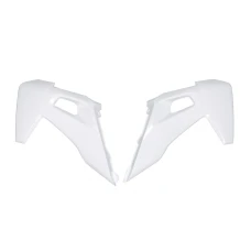 UFO КРИШКИ РАДІАТОРА HUSQVARNA TC 125/250, FC 250/350/450 '19-21, TE 150/250/300, TX 250/300, FE 250/350/450/501 '20-21, КОЛІР БІЛИЙ