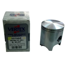 VERTEX ПОРШЕНЬ GAS GAS 125 TXT '02-'21MM (53,97MM) (+0,02MM) (КІЛЬЦЯ 53009805400 X 2 ШТУКИ.)