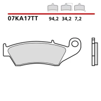 BREMBO 2026/06 КОЛОДКИ ДИСКОВІ ТОРМОЗНІ KH185 ВИКЛЮЧЕНИЙ ROAD / ROAD КАРБОН CERAMIC TT (POLMETALICZNE) (ECE R90)