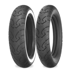 SHINKO ШИНА MT90-16 250 73H TL WW ПЕРІД БІЛИЙ БІК DOT 01/2024
