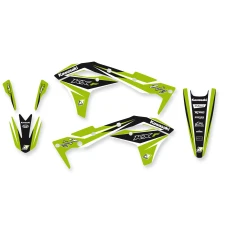BLACKBIRD КОМПЛЕКТ НАЛІПОК (OKLEIN) KAWASAKI KXF 250 '17-'20 DREAM 4 КОЛІР ZIELONY/CZARNY