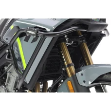 CROSSPRO 2025 GMOLE АЛЮМІНІЄВІ ВЕРХНІЙ КРИШКИ ДВИГУНА I РАДІАТОРІВ CF MOTO 450 MT '24 КОЛІР ЧОРНИЙ (KOMPATYBILNE Z ОРИГІНАЛ ПЛИТА)