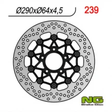 NG ДИСК ТОРМОЗНИЙ ПЕРІД SUZUKI GSX600/750F, GSF600 '95-'04, SV650 '99-'02 (290X64X4,5) PLYWAJACA