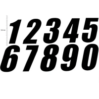 TMV PRO DIGITS 130MM ЧОРНИЙ '2' (3PCS)