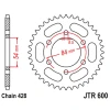 ЗАДНЯ ЗІРКА JR 1197 52 GILERA 125 RTX '85-88'; (119752JT) (LANC.428) - зображення 1