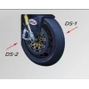 SBS КОЛОДКИ ДИСКОВІ ТОРМОЗНІ KH630 RACING DUAL SINTER КОЛІР ЗОЛОТИЙ ДИСК ЛІВА ПЕРІД ПІДХОДИТЬ DO: APRILIA, BMW, DUCATI (STOSOWAC Z 900DS-2) (PATRZ ОПИС ДОДАТКОВІ) - зображення 2