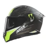 NOX ШОЛОМ INTEGRALNY (ПОВНИЙ FACE) Z БЛЕНДА N401 CROWER КОЛІР  ЧОРНИЙ\/ЖОВТИЙFLUO МАТОВА РОЗМІР L - зображення 1