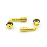 V PARTS (VICMA) КЛАПАН КОЛЕСА WYGIETY (КУТОВИЙ) КОЛІР ЗОЛОТИЙ (ЦІНА ZA 2 ШТУКИ.) (952OR)