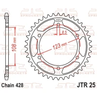 JT ШЕСТЕРНЯ ЗАД 4606 58 APRILIA RS / REPLICA / TUONO '21-'23 (460658JT) (LANC. 428)