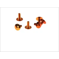 V PARTS (VICMA) КОМПЛЕКТ БОЛТІВ ВІТРОВИКИ M6X15 (6SZT.) КОЛІР КОЛІР ПОМАРАНЧ (TA615NO)