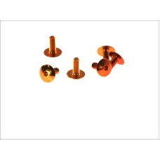 V PARTS (VICMA) КОМПЛЕКТ БОЛТІВ ВІТРОВИКИ M6X15 (6SZT.) КОЛІР КОЛІР ПОМАРАНЧ (TA615NO)
