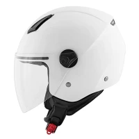 KAPPA 2024/12 ШОЛОМ KV28 EVO SOLID JUNIOR ВІДКРИТИЙ JET КОЛІР БІЛИЙ РОЗМІР 54 / XS (УПРАВЛІННЯ ECE 22R06)