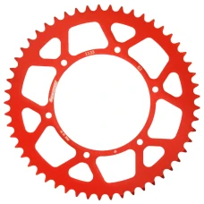 SUPERSPROX ЗАДНЬОЇ SPROCKET, ЧЕРВОНА, 53 ЗУБІВ (420), Ø108MM, APRILIA 14-, DERBI 10
