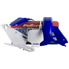 POLISPORT КОМПЛЕКТ ПЛАСТІКОВ YAMAHA YZ 80 '93-'01 КОЛІР СИНІЙ БІЛИЙ OEM