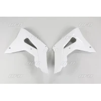 UFO КРИШКИ РАДІАТОРА HONDA CRF 250R '18-'20, CRF 450R '17-'20 КОЛІР БІЛИЙ
