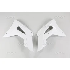 UFO КРИШКИ РАДІАТОРА HONDA CRF 250R '18-'20, CRF 450R '17-'20 КОЛІР БІЛИЙ