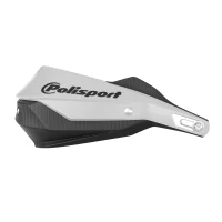 POLISPORT КРИШКИ RAK (РУЧКА) МОДЕЛЬ TRAIL BLAZER CF MOTO 450MT '24-'25 (ADVENTURE PARTS) КОЛІР БІЛИЙ ЧОРНИЙ