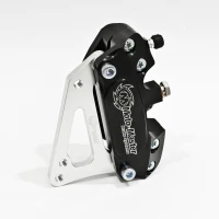 MOTO-MASTER СУППОРТ ТОРМОЗНИЙ SUPERMOTO (CZTEROTLOCZKOWY) YAMAHA YZ/YZF 125/250 '08-'20, YZF 450 '08-'19 - КОМПЛЕКТ МІСТИТЬ КОЛОДКИ I АДАПТЕР (NA ZAMOWIENIE - PATRZ ОПИС ДОДАТКОВІ)