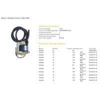 DZE КОТУШКА ЗАПАЛЮВАННЯ YAMAHA YZ 125 77-82, YZ 250 76-82 (2X6-82310-10) (565-82310-10)
