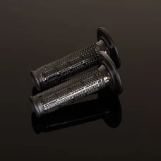 RENTHAL ПЕРЕМИКАЧІ MX DUAL COMPOUND ULTRA TACKY TAPERED, DWUSKLADNIKOWE, КОЛІР ЧОРНИЙ
