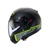 CABERG ШОЛОМ SZCZEKOWY FLIP-UP МОДЕЛЬ LEVO X ELITE КОЛІР ЧОРНИЙ MAT\/SZARY\/ZOLTY FLUO РОЗМІР S (PINLOCK W КОМПЛЕКТІ) - зображення 6