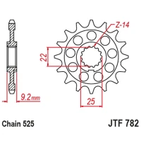 JT 2024/03 ЗІРОЧКА ПЕРІД 2129 16 BENELLI LEONCIO 800 '22-'23, TORNADO 900 '02-'08, TNT 1130 '04-'11, TRE 1130 K '11-'17 (212916JT) (LANC. 525) (OEM: 210186090000)