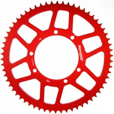 SUPERSPROX ЗАДНЬОЇ SPROCKET, ЧЕРВОНА, 62 ЗУБІВ (420), Ø100MM, FANTIC 50CC 07-19