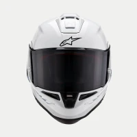 ALPINESTARS ШОЛОМ SUPERTECH R10 WHITE/FLAT ЧОРНИЙ S