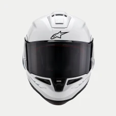ALPINESTARS ШОЛОМ SUPERTECH R10 WHITE/FLAT ЧОРНИЙ L