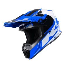 KENNY RACING ШОЛОМ CROSS/ENDURO МОДЕЛЬ TRACK BLUE КОЛІР NIEBIESKI/BIALY/CZARNY РОЗМІР XXL ( 63 - 64 CM )