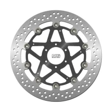 NG ДИСК ТОРМОЗНИЙ ПЕРІД DUCATI MONSTER 696 '08-14, ST3/ST4 '03-07 (320X64X5MM) (6X8,5MM) PLYWAJACA (МАТЕРІАЛ АЛЮМІНІЙ)