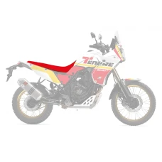 BLACKBIRD ЧОХОЛ / ОБШИВКА NA СИДІННЯ YAMAHA TENETE 700 '20-'23 КОЛІР ЧЕРВОНИЙ ЧОРНИЙ (ЧОХОЛ RALLY RIDE JEDNOCZESCIOWY)