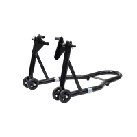 BIKETEC PRO ПІДІЙМАЧ / СТЕНДДЛЯ МОТОЦИКЛА ПІД ПЕРІД КОЛЕСО TYP-L КОЛІР ЧОРНИЙ
