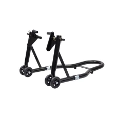 BIKETEC PRO ПІДІЙМАЧ / СТЕНДДЛЯ МОТОЦИКЛА ПІД ПЕРІД КОЛЕСО TYP-L КОЛІР ЧОРНИЙ