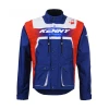 KENNY RACING КУРТКА ADVENTURE\/ENDURO МОДЕЛЬ TRACK PATRIOT КОЛІР CZERWONY\/NIEBIESKI\/BIALY FLUO РОЗМІР XL - зображення 1