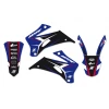 BLACKBIRD КОМПЛЕКТ НАЛІПОК (OKLEIN) YAMAHA WR 250F '07-'14, WR 450F '07-'11, DREAM 4 КОЛІР СИНІЙ\/ЧОРНИЙ - зображення 1