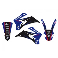 BLACKBIRD КОМПЛЕКТ НАЛІПОК (OKLEIN) YAMAHA WR 250F '07-'14, WR 450F '07-'11, DREAM 4 КОЛІР СИНІЙ/ЧОРНИЙ
