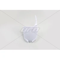 UFO ПЕРІД НОМЕР ПЛИТА YZF250 10-18 /450 10-17 / YZ125/250 2015 Р.-  БІЛА 046