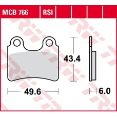 TRW LUCAS ZF КОЛОДКИ ДИСКОВІ ТОРМОЗНІ KH303 ORGANIC GAS GAS TXT 125/200/250/280/300 '04-'11, SHERCO TRIALS 125/250/290/320 '06-, HONDA COTA 300RR '16-, ПЕРІД, AJP PR3 125/200 '08-'12, ЗАД