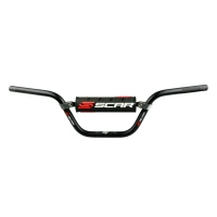 SCAR RACING КЕРМО ВИСОКЕ PIT BIKE 22,2MM КОЛІР ЧОРНИЙ