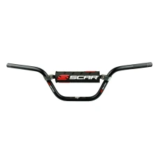 SCAR RACING КЕРМО ВИСОКЕ PIT BIKE 22,2MM КОЛІР ЧОРНИЙ