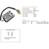 DZE РЕГУЛЯТОР НАПРУГИ HONDA XR 600R '91-07 (OEM 31400-MN1-680) (12A) - зображення 2