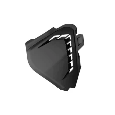 RACETECH (RTECH) 2025/12 ЛІВА ПОКРИТТЯ ФІЛЬТРА ПОВІТРЯ (AIRBOXA) TRIUMPH TF 250 X / 450 RC '24-'25 КОЛІР ЧОРНИЙ