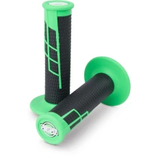 PROTAPER GRIPS CLAMPON 1/2 WAFFLE NEON GREEN/BLACK