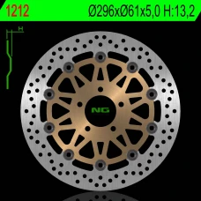 NG ДИСК ТОРМОЗНИЙ ПЕРІД KAWASAKI ZX9R '98-'99 (296X61X5MM) (5X10,5MM)