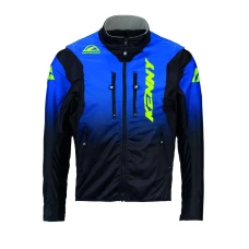 KENNY RACING КУРТКА ADVENTURE/ENDURO SOFTSHELL BLUE NEON ЖОВТИЙ КОЛІР NIEBIESKI/ ЖОВТИЙ NEON РОЗМІР L