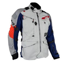 LEATT НОВИНКА КУРТКА ADV MULTIROUR 7.5 ROYAL КОЛІР BIALY/SZARY/GRANATOWY/POMARANCZOWY РОЗМІР M