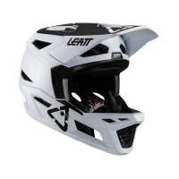 LEATT (НОВИНКА 2024) ШОЛОМ ВЕЛОСИПЕДИ MTB GRAVITY 4.0 V24 HELMET WHITE КОЛІР БІЛИЙ РОЗМІР M (57-58 CM)